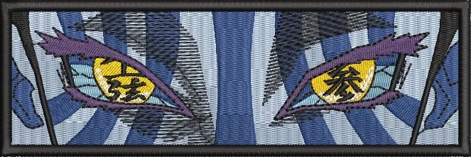 Alternative view of  Akaza Eyes Close Up Rectangular Patch 