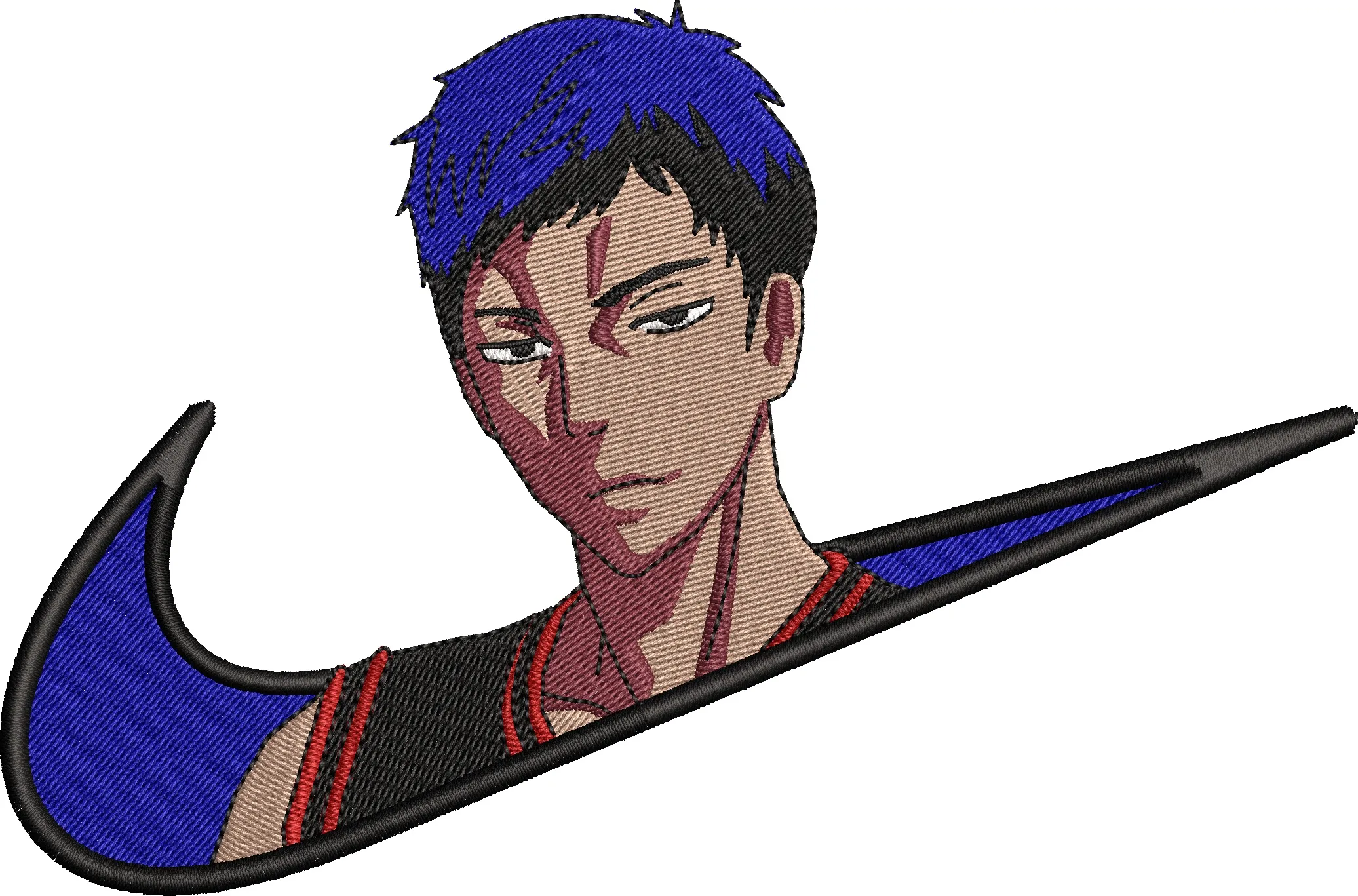 Alternative view of  Aomine Daiki in Nike Logo 