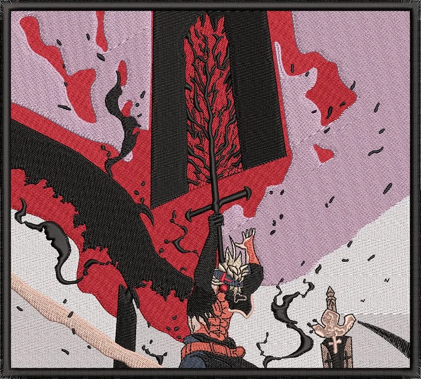 Alternative view of  Asta Demon Form Black Clover Sword 