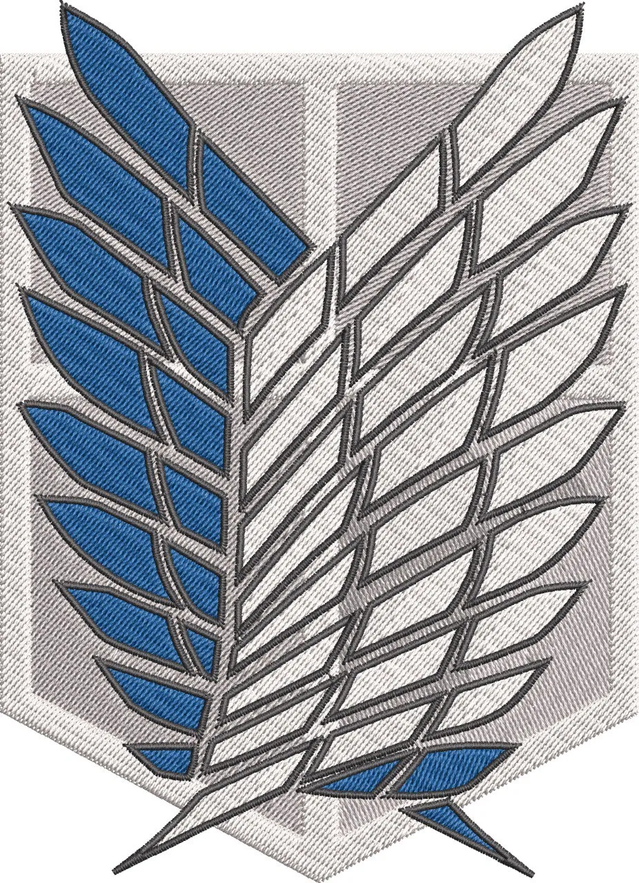 Alternative view of  Attack on Titan Scout Regiment Wings of Freedom Emblem 