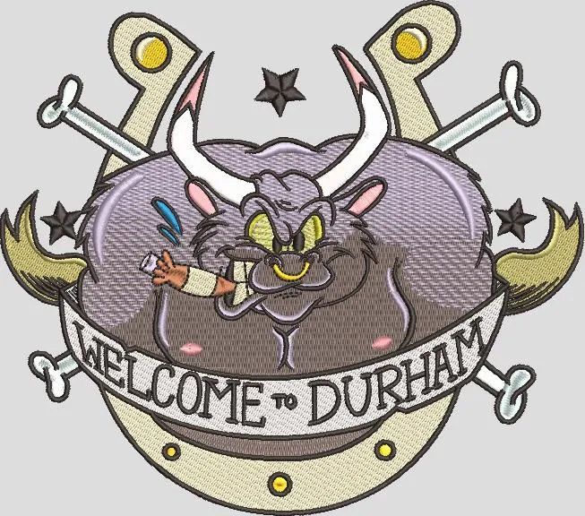 Alternative view of  Cartoon Bull Welcome to Durham Patch 