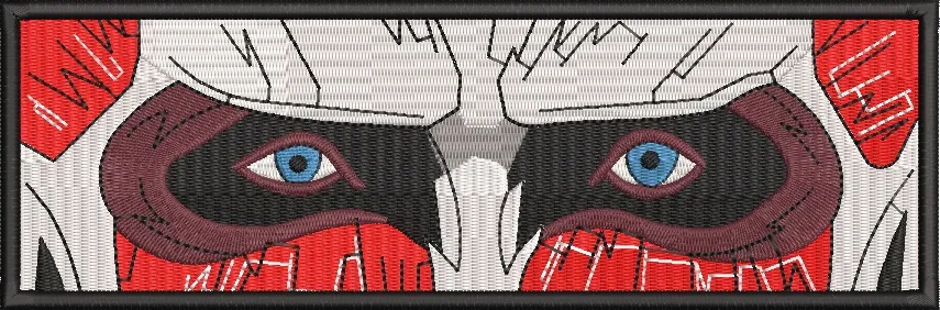 Alternative view of  Colossal Titan Eyes Panel Attack on Titan 