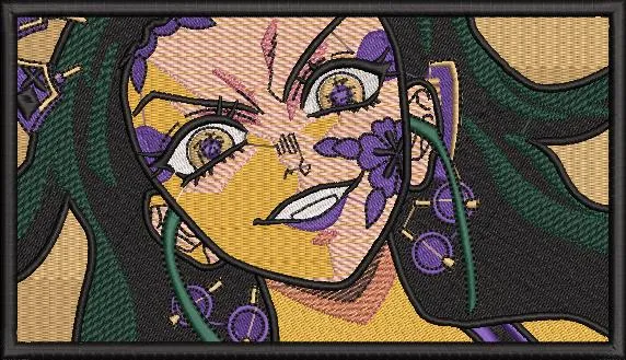 Alternative view of  Daki Demon Slayer Embroidered Patch 