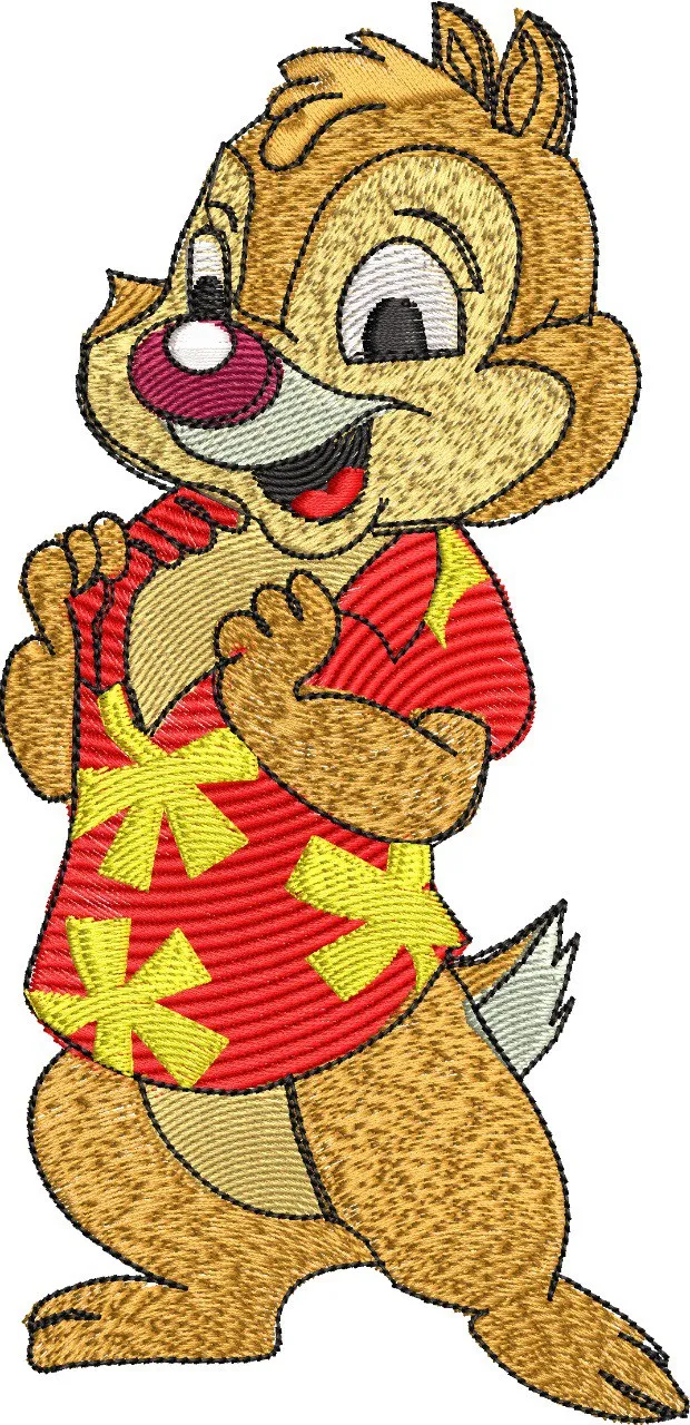 Alternative view of  Dale Embroidered in Hawaiian Shirt 