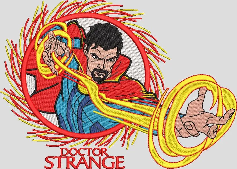 Alternative view of  Doctor Strange Embroidered Magic Circle 