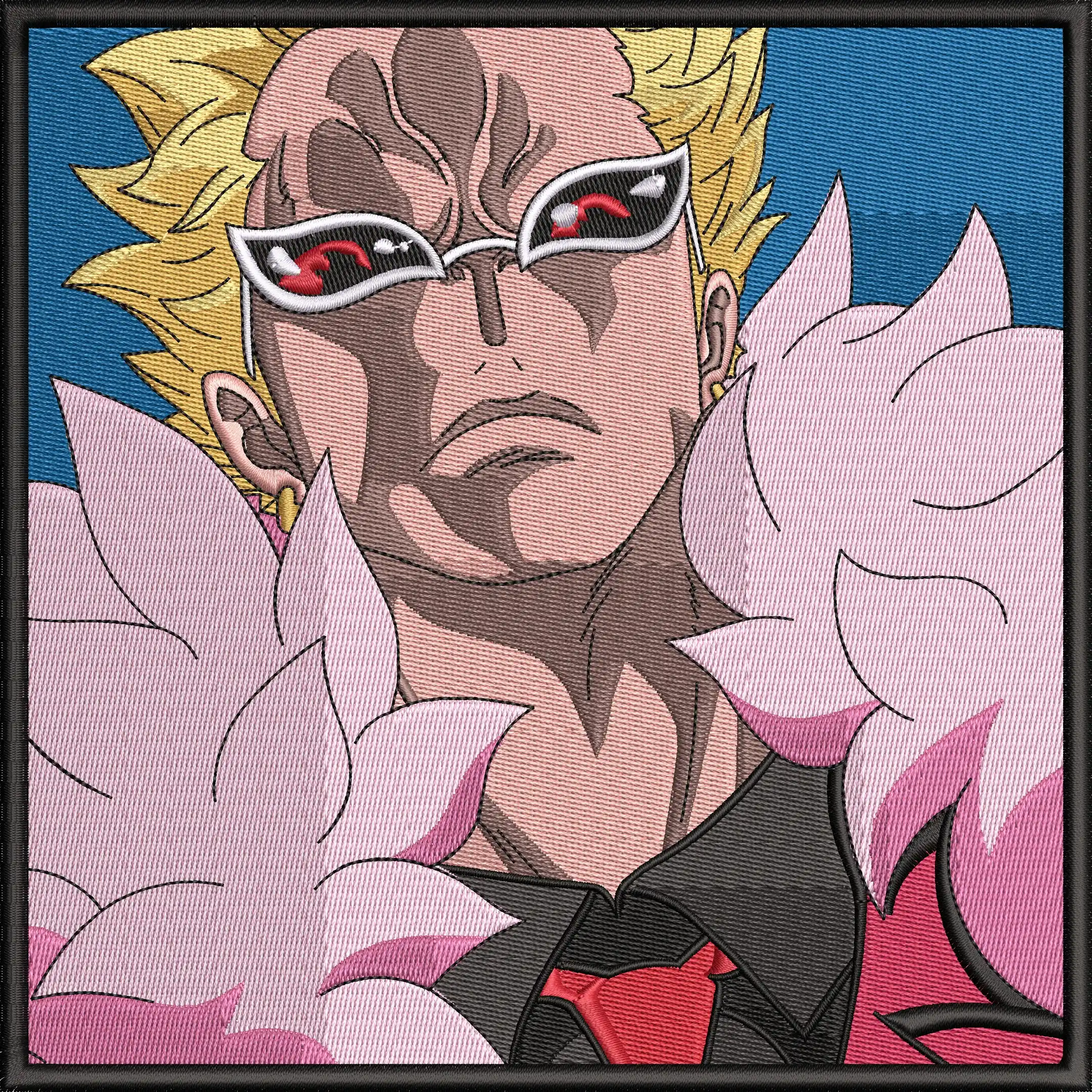 Alternative view of  Donquixote Doflamingo Embroidered Patch Style 