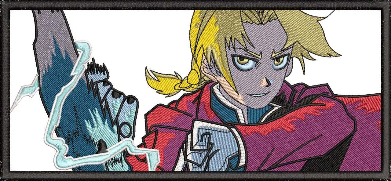 Alternative view of  Edward Elric Alchemy Embroidery Patch 