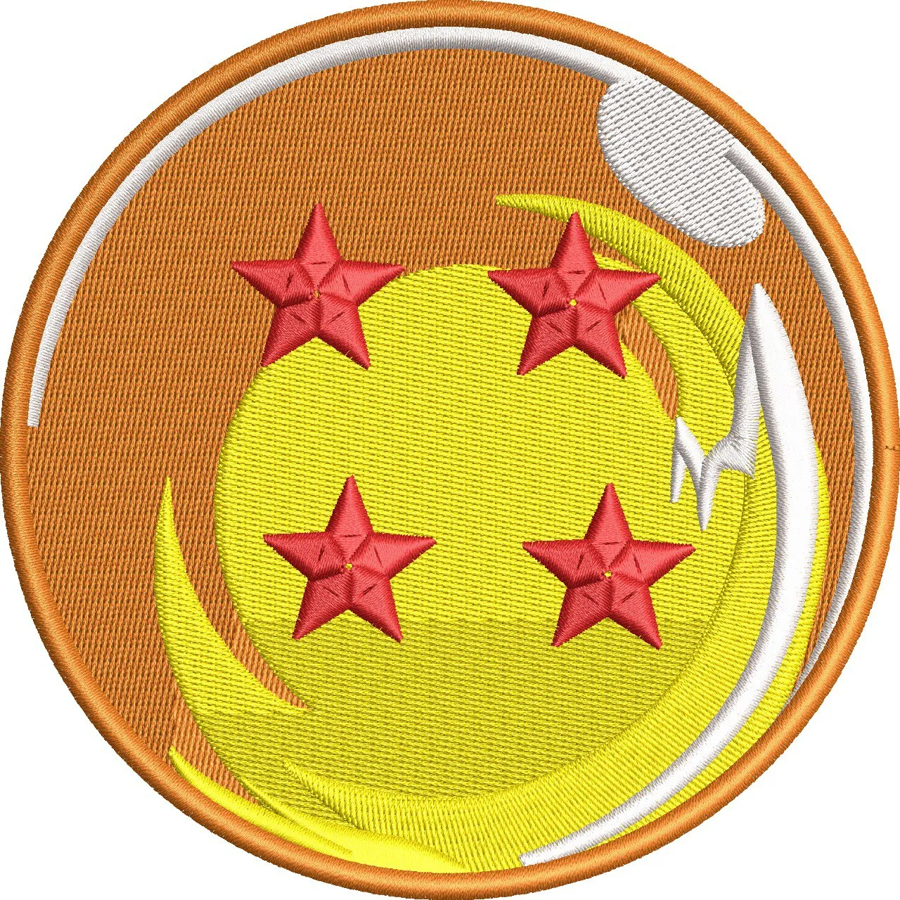 Alternative view of  Four Star Dragon Ball Embroidered Patch 