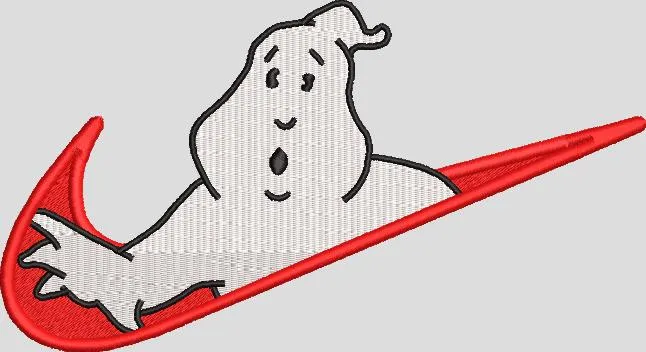 Alternative view of  Ghostbusters in Nike Swoosh 