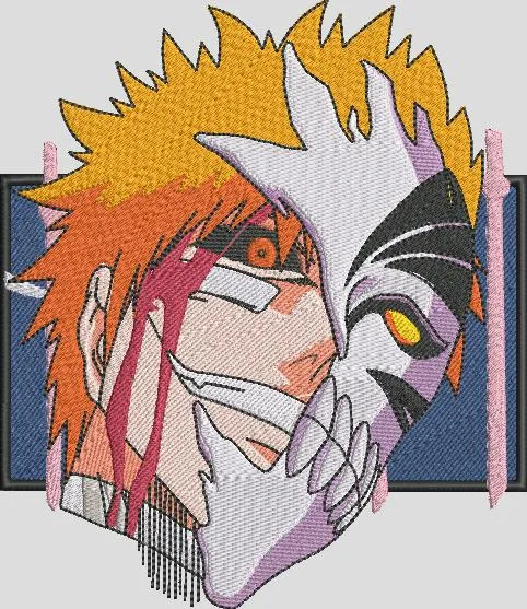 Alternative view of  Ichigo Hollow Mask Bleach Embroidery 