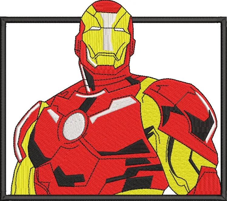 Alternative view of  Iron Man Embroidery Patch 