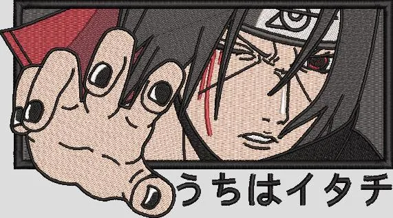 Alternative view of  Itachi Uchiha Embroidery Patch 