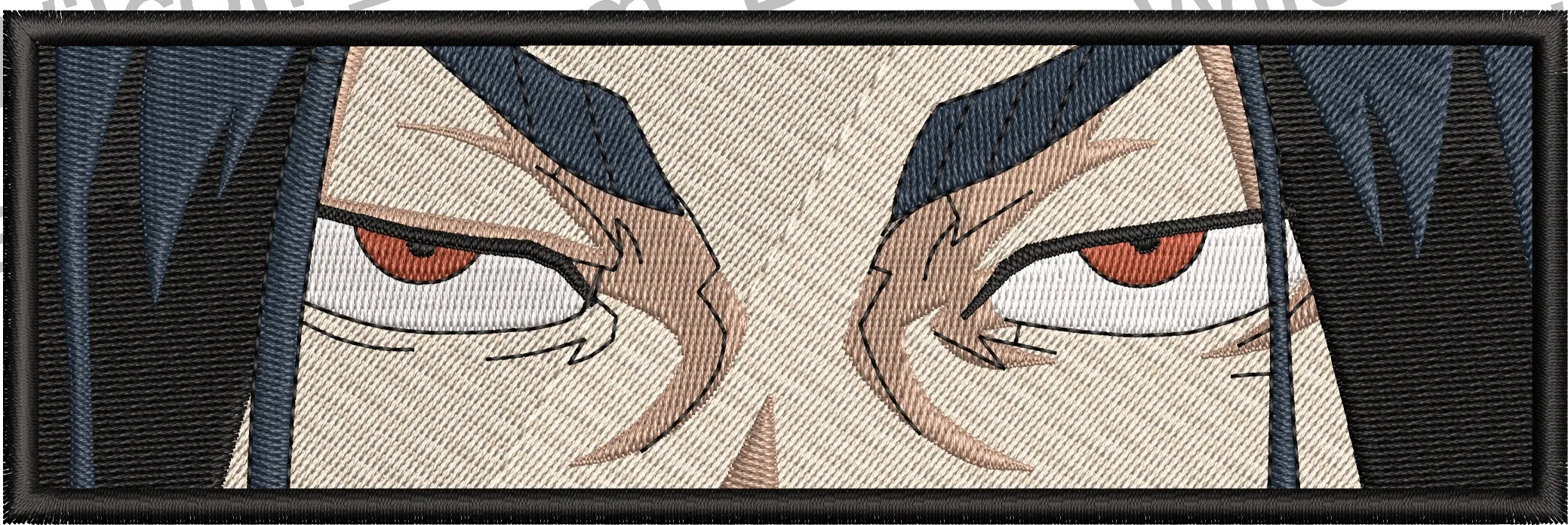 Alternative view of  Itachi Uchiha Intense Eyes Embroidery Patch 