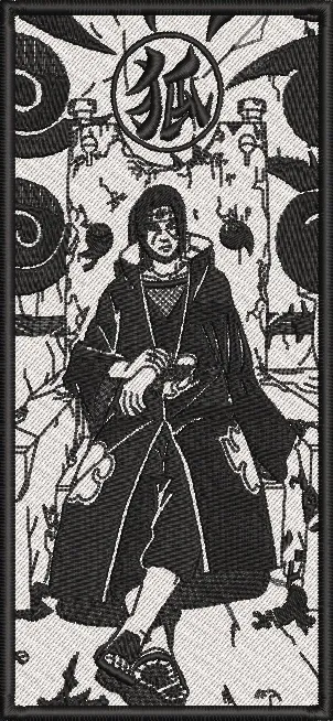 Alternative view of  Itachi Uchiha Throne Monochrome Patch 