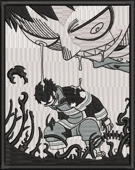 Alternative view of  Izuku Midoriya Vs Overhaul Stylized Battle 