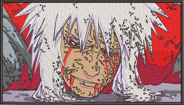 Alternative view of  Jiraiya Last Stand Embroidered Patch 