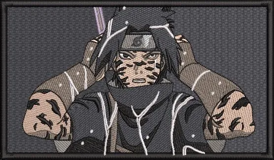 Alternative view of  Kakashi Hatake with Tiger Stripe Curse Mark 