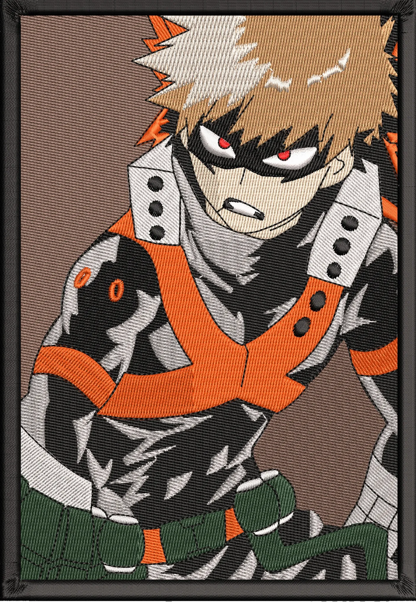 Alternative view of  Katsuki Bakugo Embroidered Patch Style 