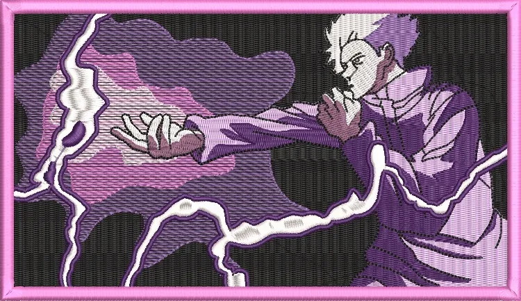 Alternative view of  Kento Nanami with Purple Energy Attack Embroidery 