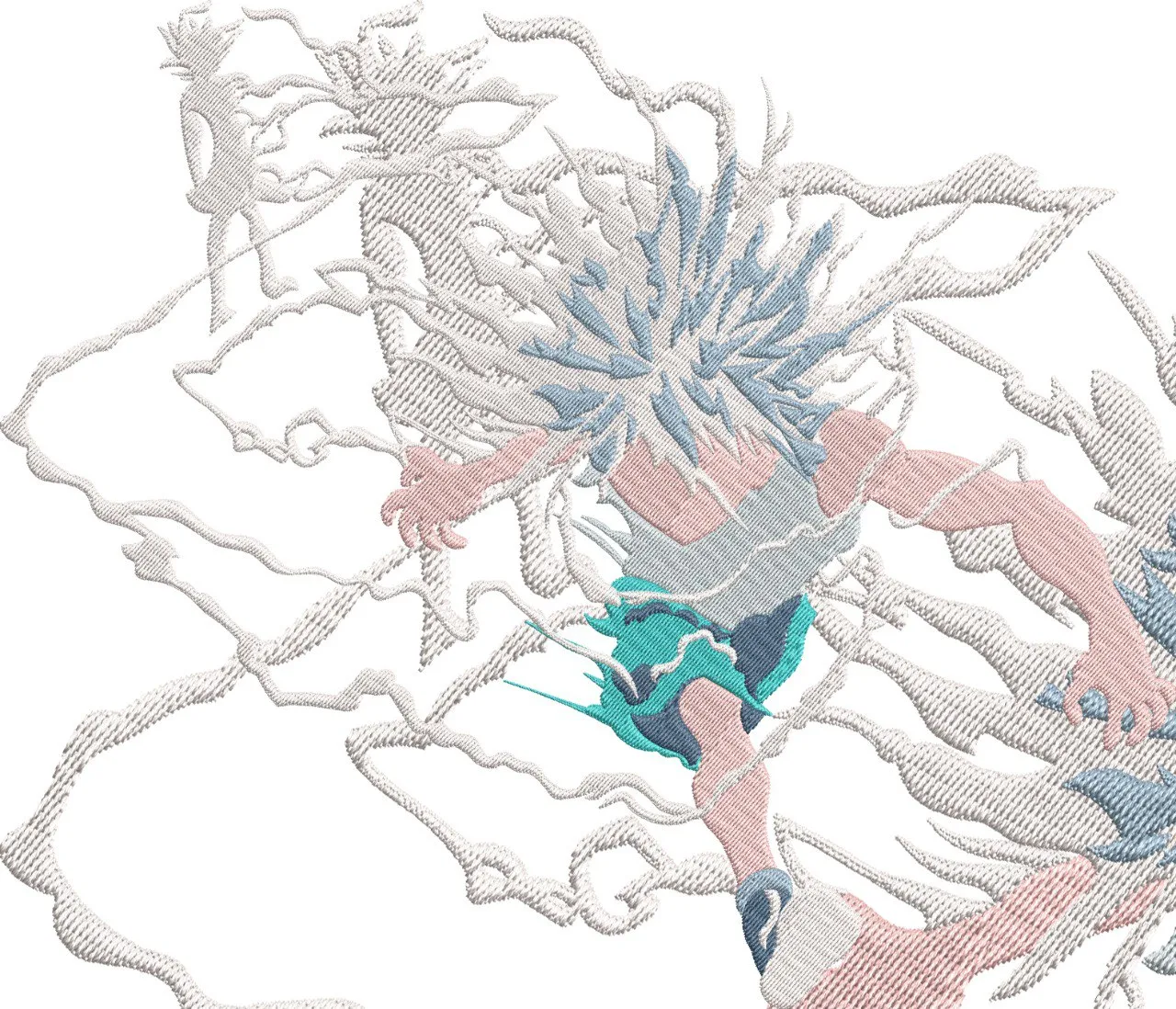 Alternative view of  Killua Zoldyck Electric Aura Embroidery 