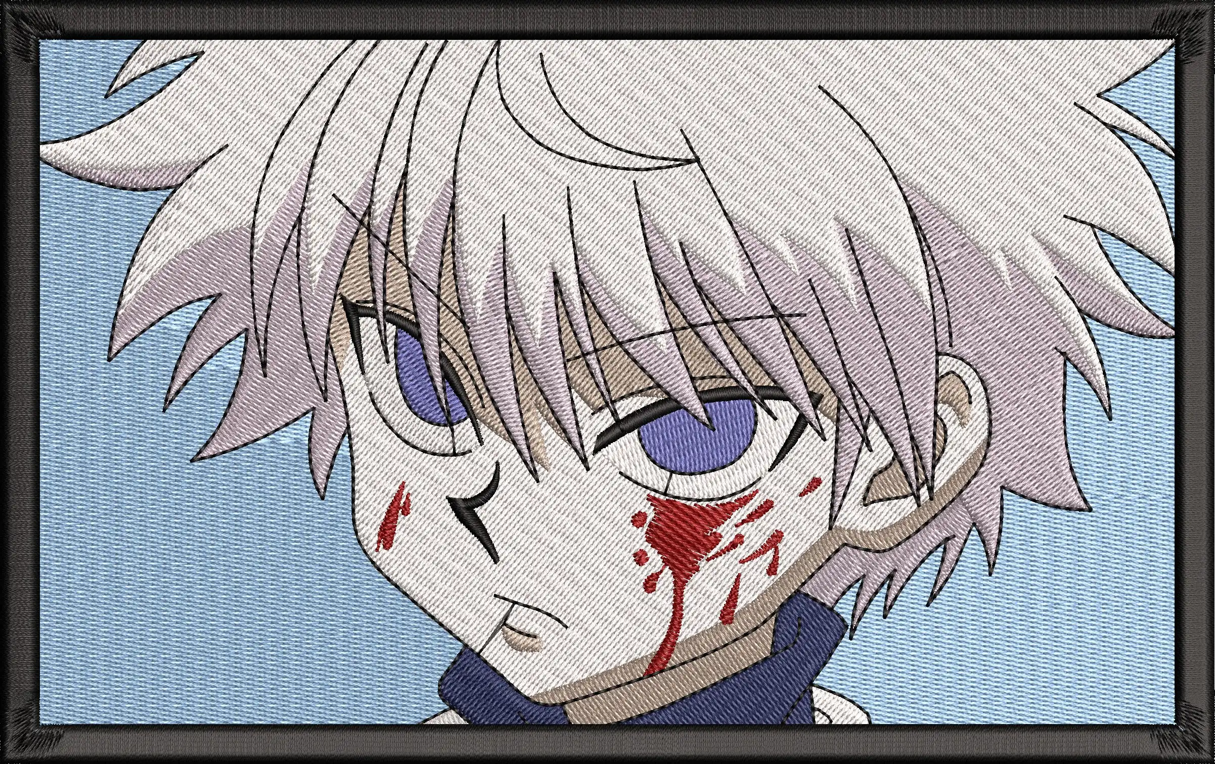 Alternative view of  Killua Zoldyck Embroidered Patch Style 