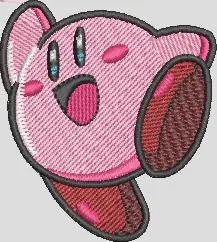 Alternative view of  Kirby Embroidered Patch Style 