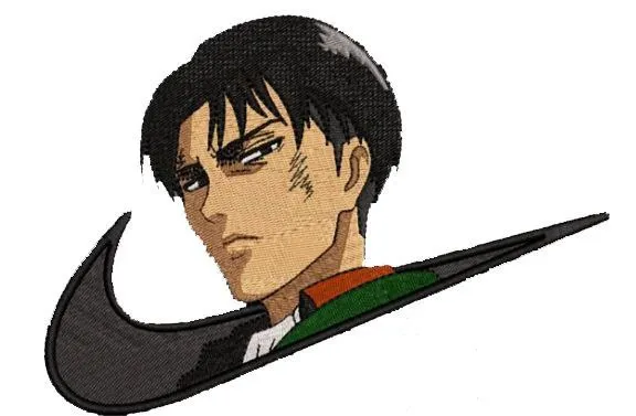 Alternative view of  Levi Ackerman in Nike Logo 