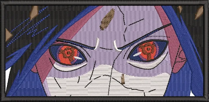 Alternative view of  Madara Uchiha Close Up Embroidery Style 