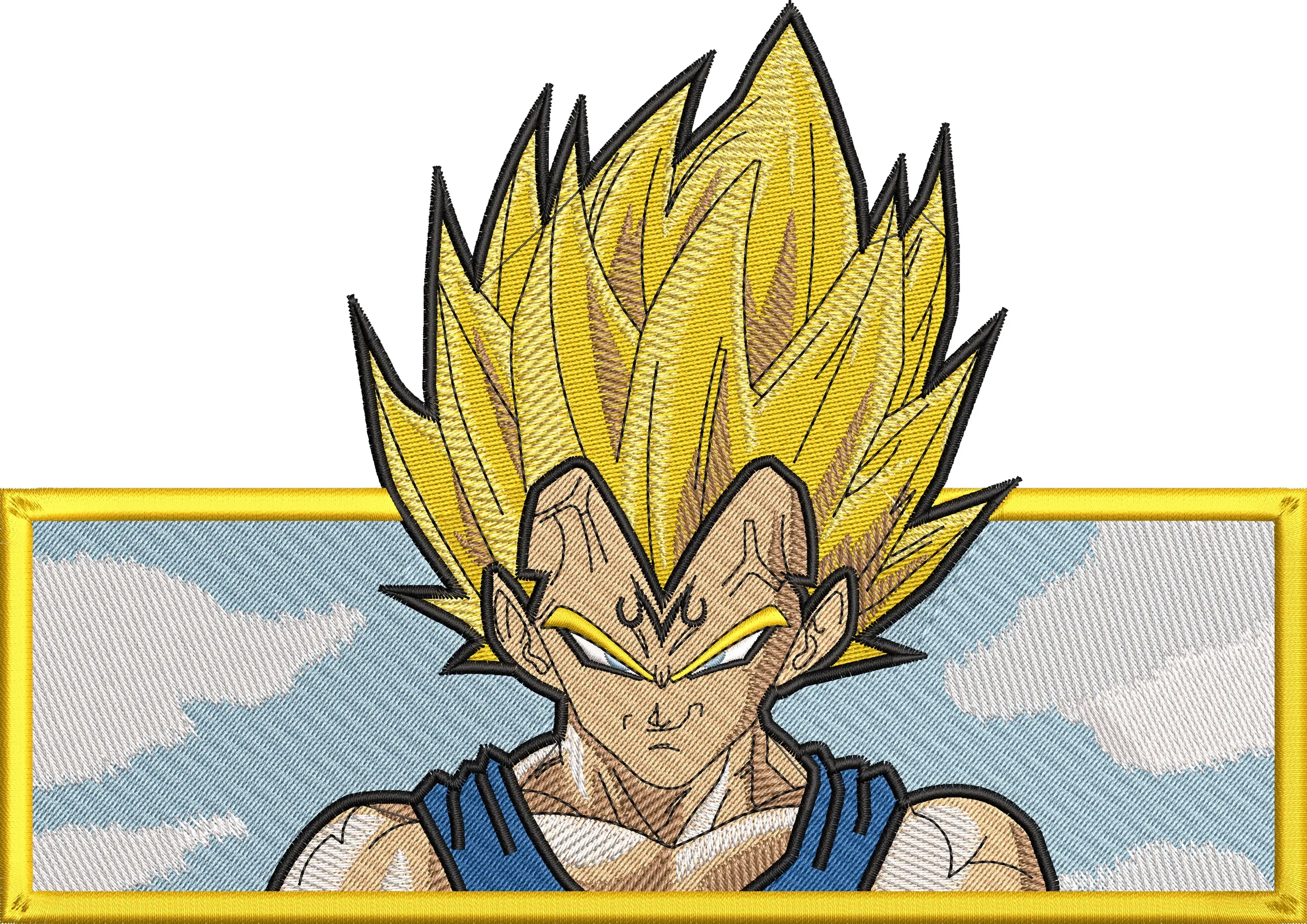 Alternative view of  Majin Vegeta Embroidery Patch 