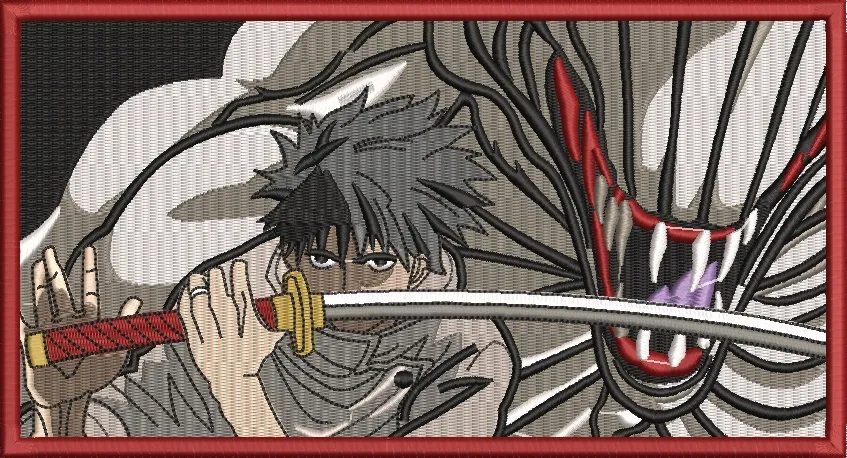 Alternative view of  Megumi Fushiguro with Divine Dog from Jujutsu Kaisen 