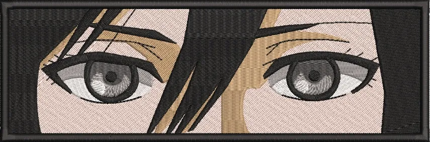 Alternative view of  Mikasa Ackerman Eyes Closeup Patch 