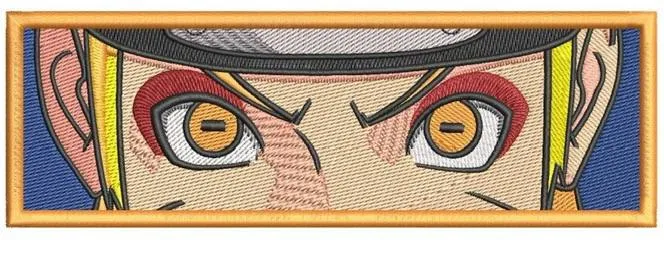Alternative view of  Naruto Sage Mode Embroidered Eyes Patch 