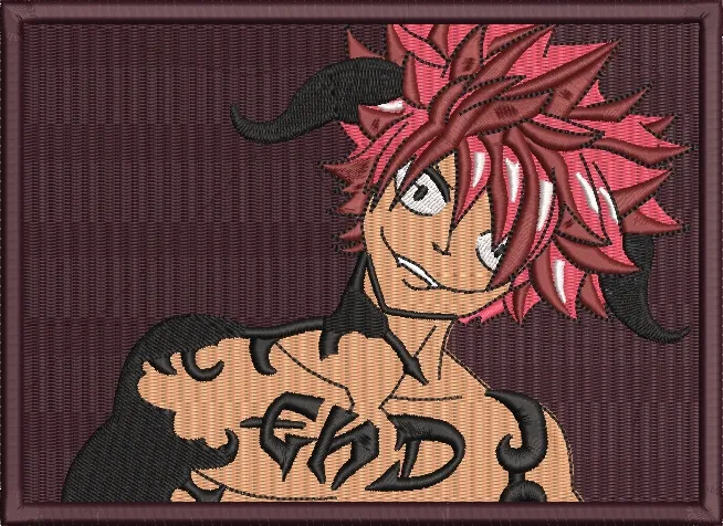 Alternative view of  Natsu Dragneel E N D Form Embroidered 
