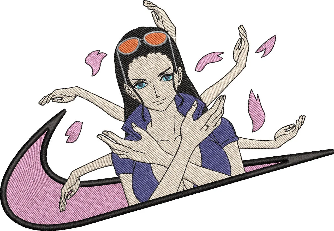 Alternative view of  Nico Robin with Nike Swoosh Embroidery 
