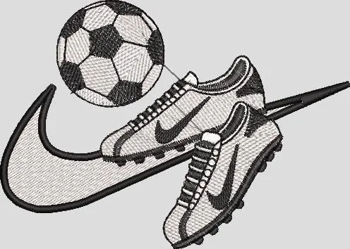 Alternative view of  Nike Soccer Shoes with Ball Logo 