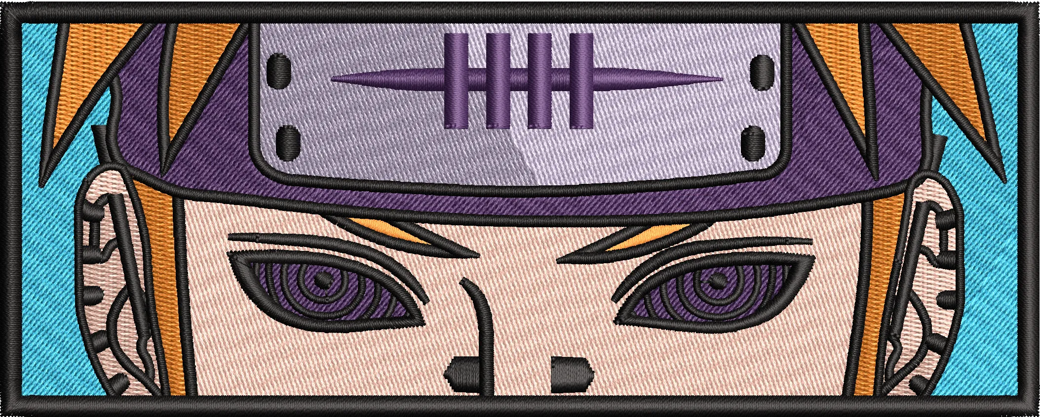 Alternative view of  Pain Eyes Closeup Naruto Embroidery 