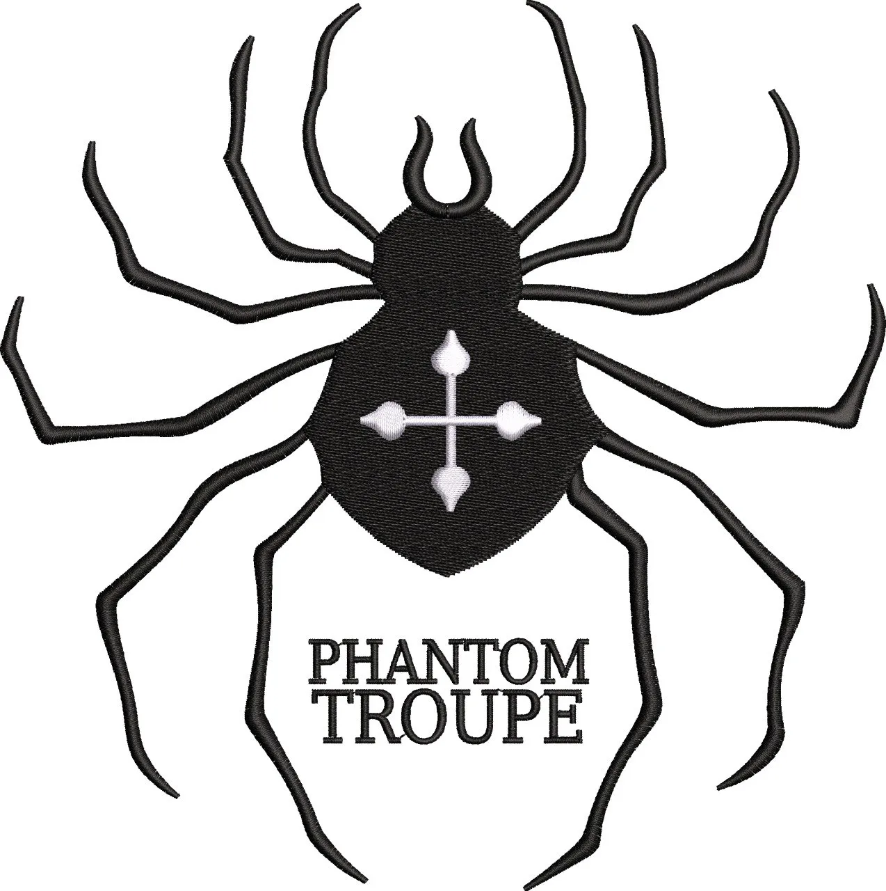 Alternative view of  Phantom Troupe Spider Emblem 