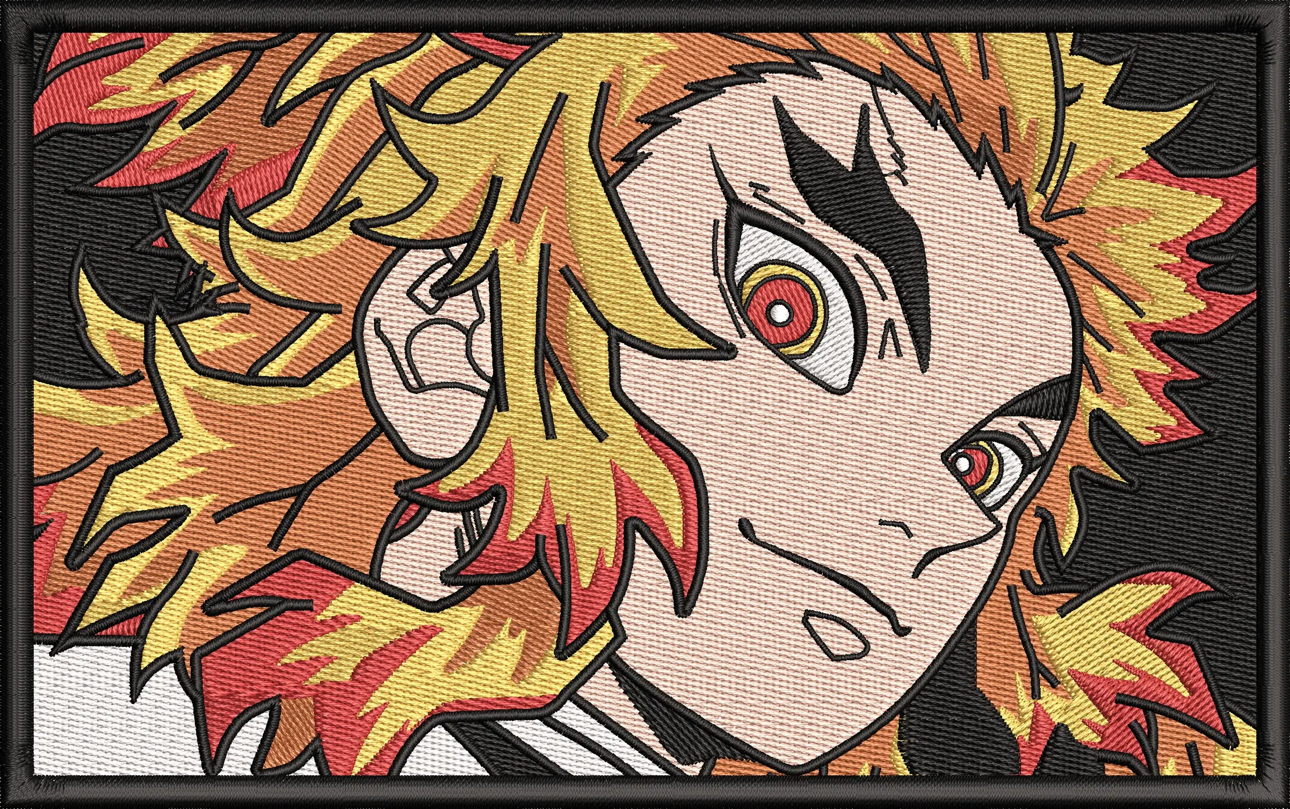 Alternative view of  Rengoku Close Up Flame Hair 