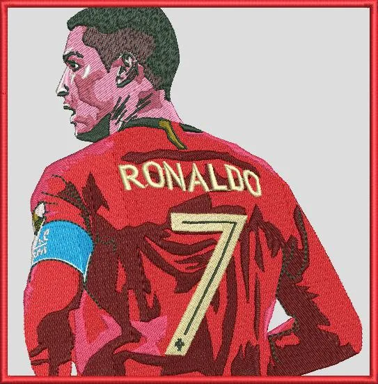 Alternative view of  Ronaldo Number 7 Embroidery Patch 