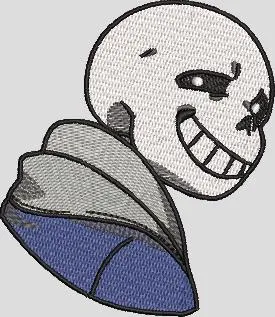 Alternative view of  Sans from Undertale Embroidered Patch 