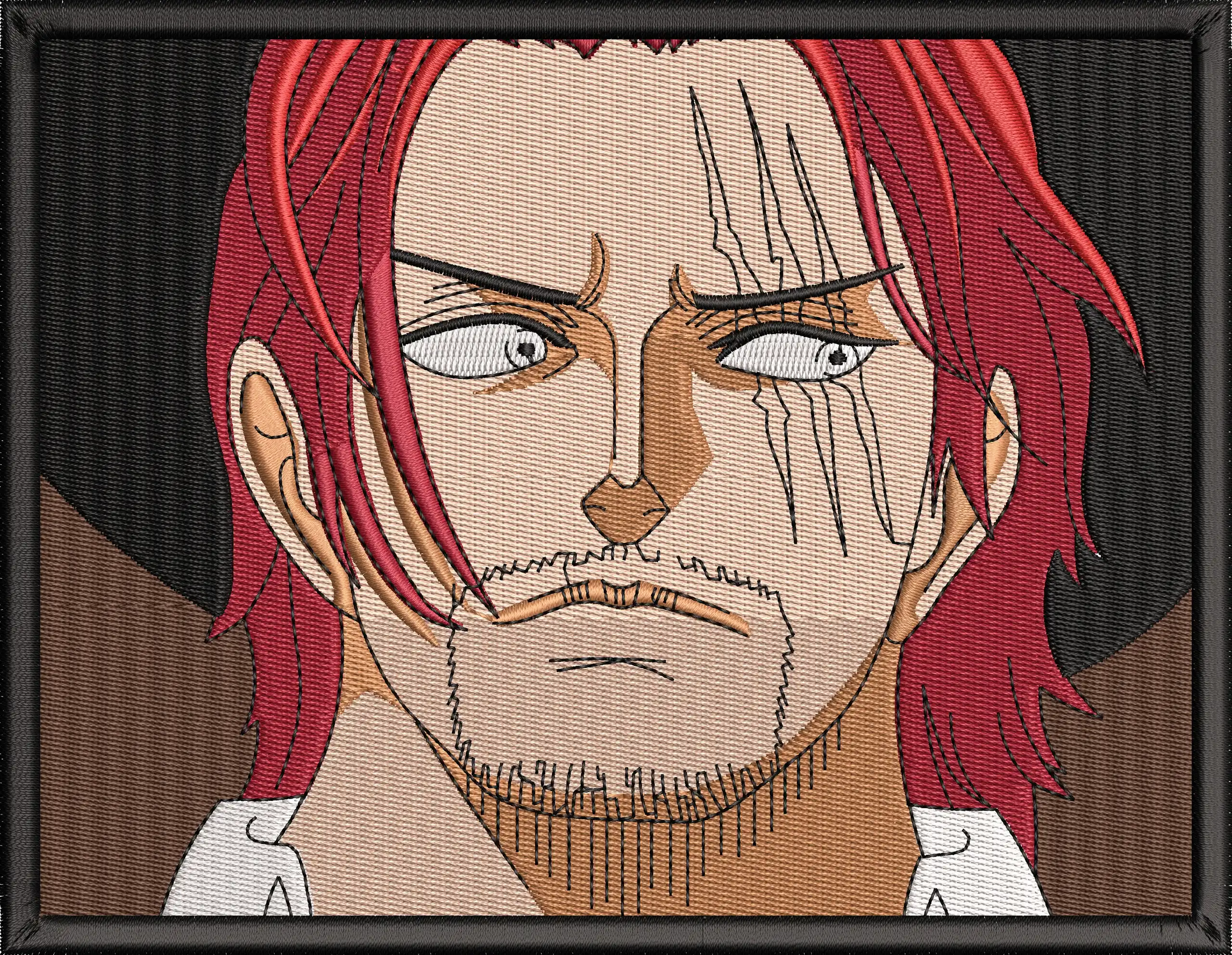 Alternative view of  Shanks Embroidered Portrait from One Piece 