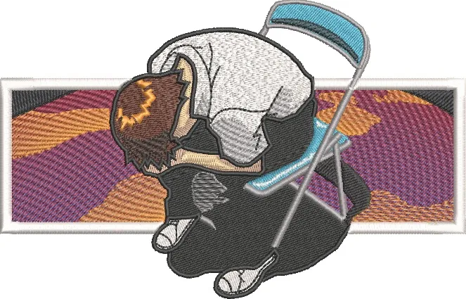 Alternative view of  Shinji Ikari Sitting in Melancholy 