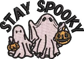 Alternative view of  Stay Spooky Ghosts with Pumpkin Lanterns 