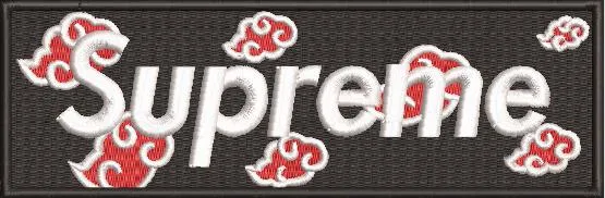 Alternative view of  Supreme Akatsuki Cloud Patch 