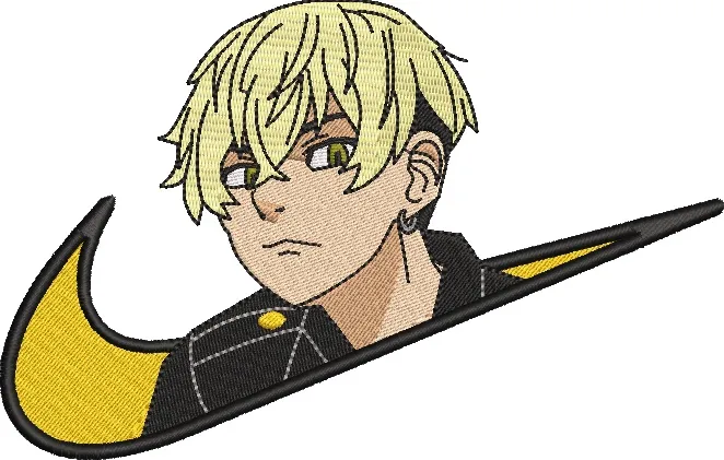 Alternative view of  Tokyo Revengers Draken in Nike Swoosh 