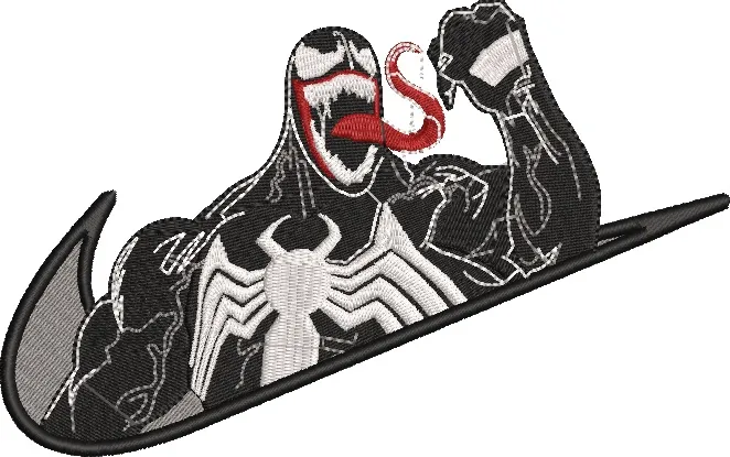 Alternative view of  Venom Nike Logo Patch 
