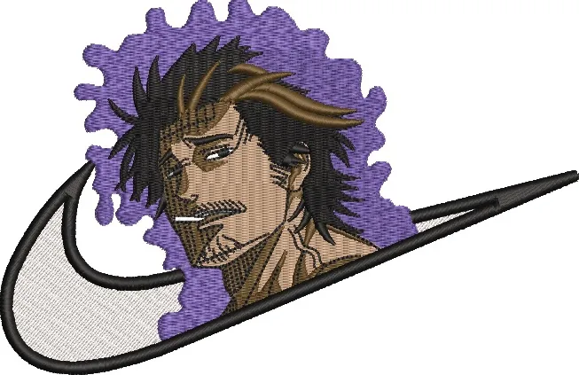 Alternative view of  Yami Sukehiro in Nike Swoosh with Purple Aura 