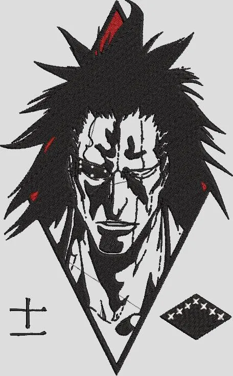Alternative view of  Zaraki Kenpachi Diamond Portrait 