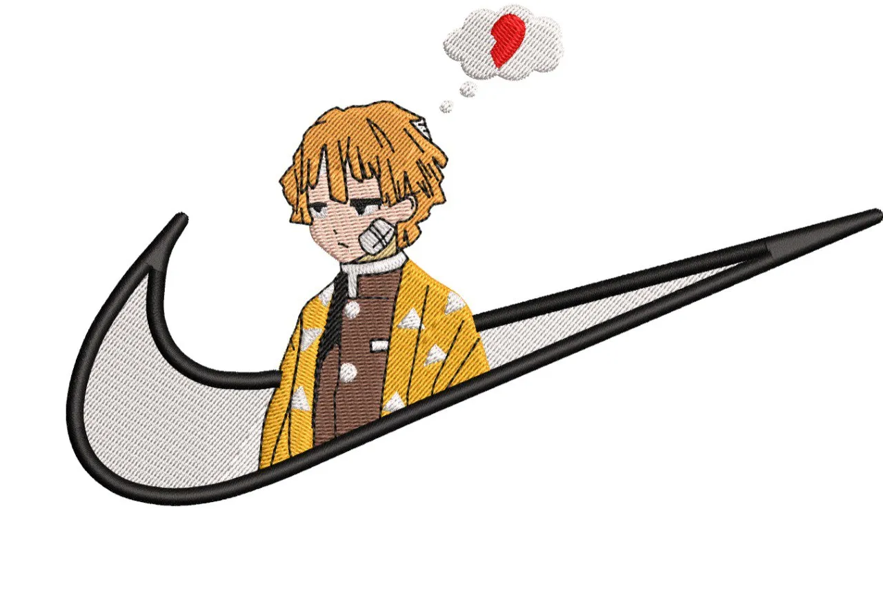 Alternative view of  Zenitsu Agatsuma in Nike Swoosh Heartbreak 