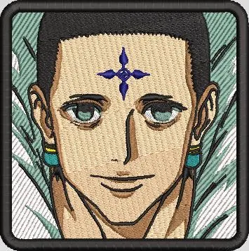  Chrollo Lucilfer Embroidery Portrait  embroidery pattern preview